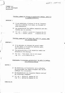 Alpa 7 manual. Camera Instructions.